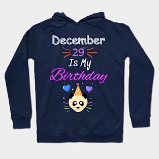 december 29 st is my birthday Hoodie